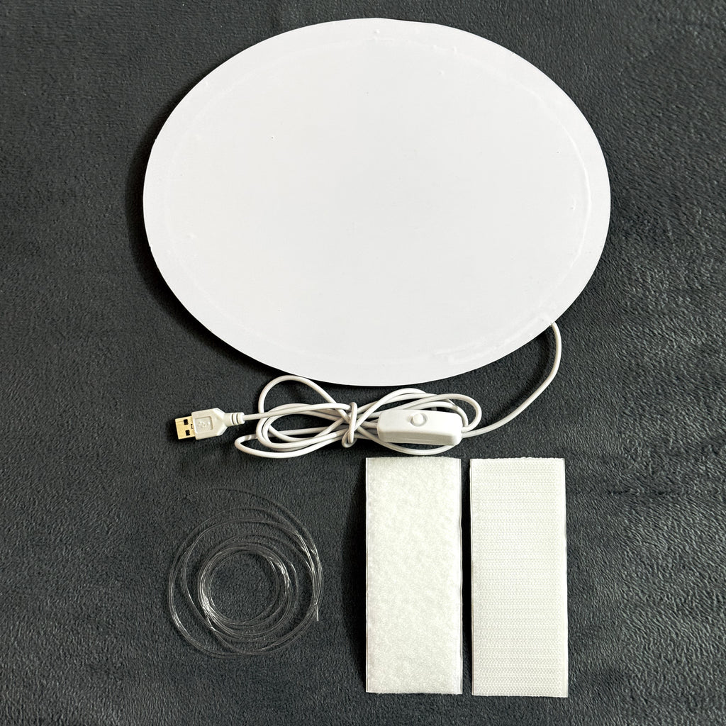 Custom Glowing Image Regular Shapes